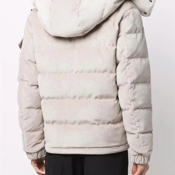 Moncler Maya Corduroy Jacket Men Size Medium (2) - Picture 5 of 8